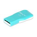 8GB Key Attache USB Flash Drive - USB 2.0 - Aqua