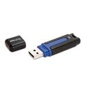 16GB Attach? 2 USB 2.0 Flash Drive - Black Blue