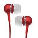 High-Performance Isolation Stereo Headphones - Red