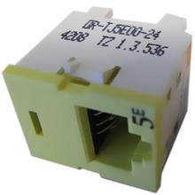 1-Port Mod Jack 110 8W8P UTP T568A/B Cat5E XP6 Cla