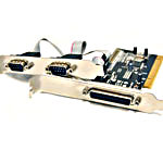 PCI 2 Serial, 1 Parallel