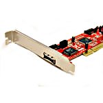  PCI SATA+E-SATA card