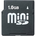 1GB miniSD Secure Digital Card (BRQ)