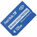 128MB Memory Stick Pro Duo Sandisk SDMSPD-128 (BS