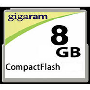 8GB 50p CF CompactFlash Card 140x, BSO
