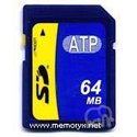 64MB SD Secure Digital Card 12x Tray, ATP, BQI
