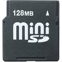 128MB miniSD Secure Digital Card (BRN)