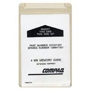 4MB 68p PCMCIA 5V DRAM Card  Compaq LTE Lite 25, 