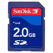 1GB SD Secure Digital Card with USB 2.0, BTB
