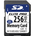 256MB 9pin SD Secure Digital Card 15/6MBs 99X wit