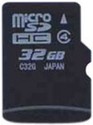32GB 8p MSDHC Class 4 Micro Secure Digital High C