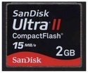 2GB 50P CF CompactFlash Card Ultra II 15MB/s Bulk