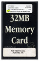 32MB 88p non-PCMCIA 3.3V DRAM Credit Card Toshiba