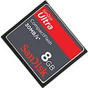 Sandisk 8GB Ultra 30MB/s SDCFH-008G CF Compact Fl