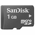 Sandisk 1GB SDSDQ-1024 microSD Secure Digital Car