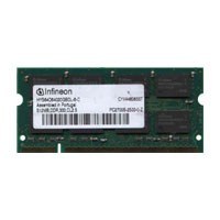 512MB 200p PC2700 CL2.5 16c 32x8 DDR SODIMM T005 