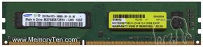 2GB 240p PC3-10600 CL9 16c 128x8 DDR3-1333 2Rx8 1