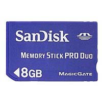 8GB Memory Stick Pro Duo, CBJ