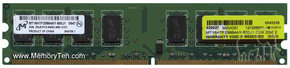 2GB 240p PC2-6400 CL6 16c 128x8 DDR2-800 2Rx8 1.8