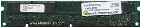 32MB 168p PC100 CL3 4c 4x16 SDRAM DIMM, Samsung, 