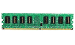 2GB 240p PC2-3200 CL3 16c 128x8 DDR2-400 2Rx8 1.8