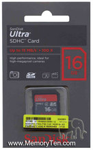 16GB 9p SDHC Secure Digital Class 4 Ultra 15MB/s 