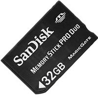 32GB 10p Memory Stick Pro Duo w/o Adapter Retail,