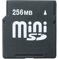 256MB MiniSD Mini Secure Digital Card 150x ATP wi