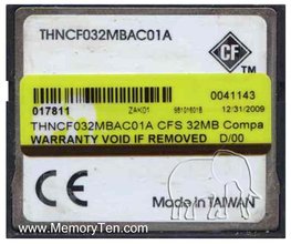 32MB CompactFlash Card Cisco Original, Cisco, CFS