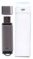 1GB USB 2.0 FlashDrive 16MBs/8MBs Rectangular wit