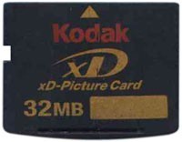 32MB 18p xD Picture Card Type S Bulk, Kodak, BQB,