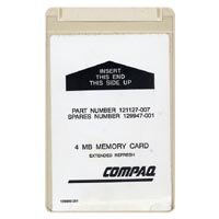 4MB 68p PCMCIA 5V DRAM Card  Compaq LTE Lite 25, 
