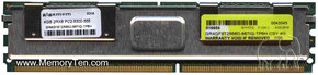 4GB 240p PC2-5300 CL5 9c 2x256x8 DDR2-667 2Rx8 1.