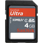 4GB 9p SDHC Class 6 Secure Digital Ultra 30MB/s 2