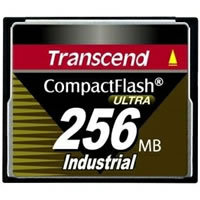 256MB 50p CF CompactFlash Card Industrial, BUV