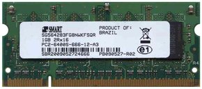 1GB 200p PC2-6400 CL6 8c 64x16 DDR2-800 2Rx16 1.8