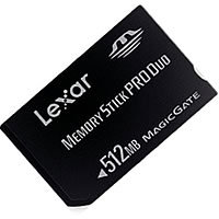 512MB Memory Stick Pro Duo 60x, BVH