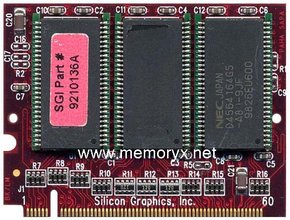 96MB 120p PC100 12c 4x16 SDRAM SODIMM, SGI, AYW