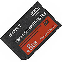 8GB Memory Stick Pro Duo Mark 2, CKC