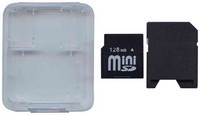 128MB 11P MiniSD Mini Secure Digital Card 13/7 MB