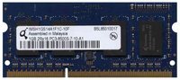 1GB 204p PC3-8500 CL7 8c 64X16 DDR3-1066 SODIMM-N