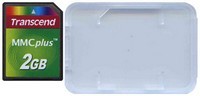 2GB MMC MultiMedia Plus Card Clam, Transcend, BQA