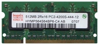 512MB 200p PC2-4200 CL4 8c 32x16 DDR2-533 2Rx16 1