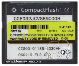 32MB 50p CompactFlash Card Cisco Original, Cisco,