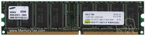 256MB 184p PC2100 CL2.5 8c 32x8 DDR DIMM-RFB Kore
