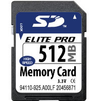 512MB SD Secure Digital Card Bulk, Samsung, BQN, 