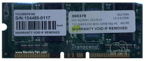 32MB 90p PC133 2c 4x32 SDRAM SODIMM EPSON EPL-610