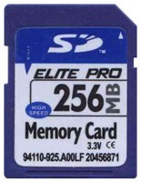 256MB 9pin SD Secure Digital Card 68/46x with Eli
