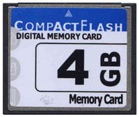 4GB 50p CF CompactFlash Card 20/13 MBs 135x with 
