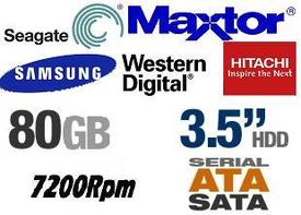 80GB SATA 3.5 inch